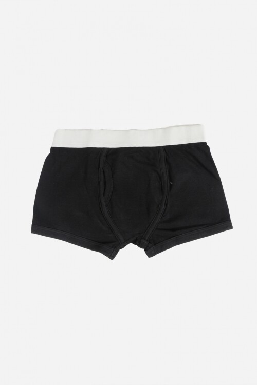 Boxer liso pack x 3 NEGRO