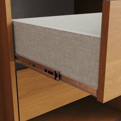 ROPERO CAYMAN 2 PUERTAS 6 CAJONES INTERNOS 1 ESPEJO GUARDARROPA CLOSET ARMARIO 100% MDF COLOR MADERA