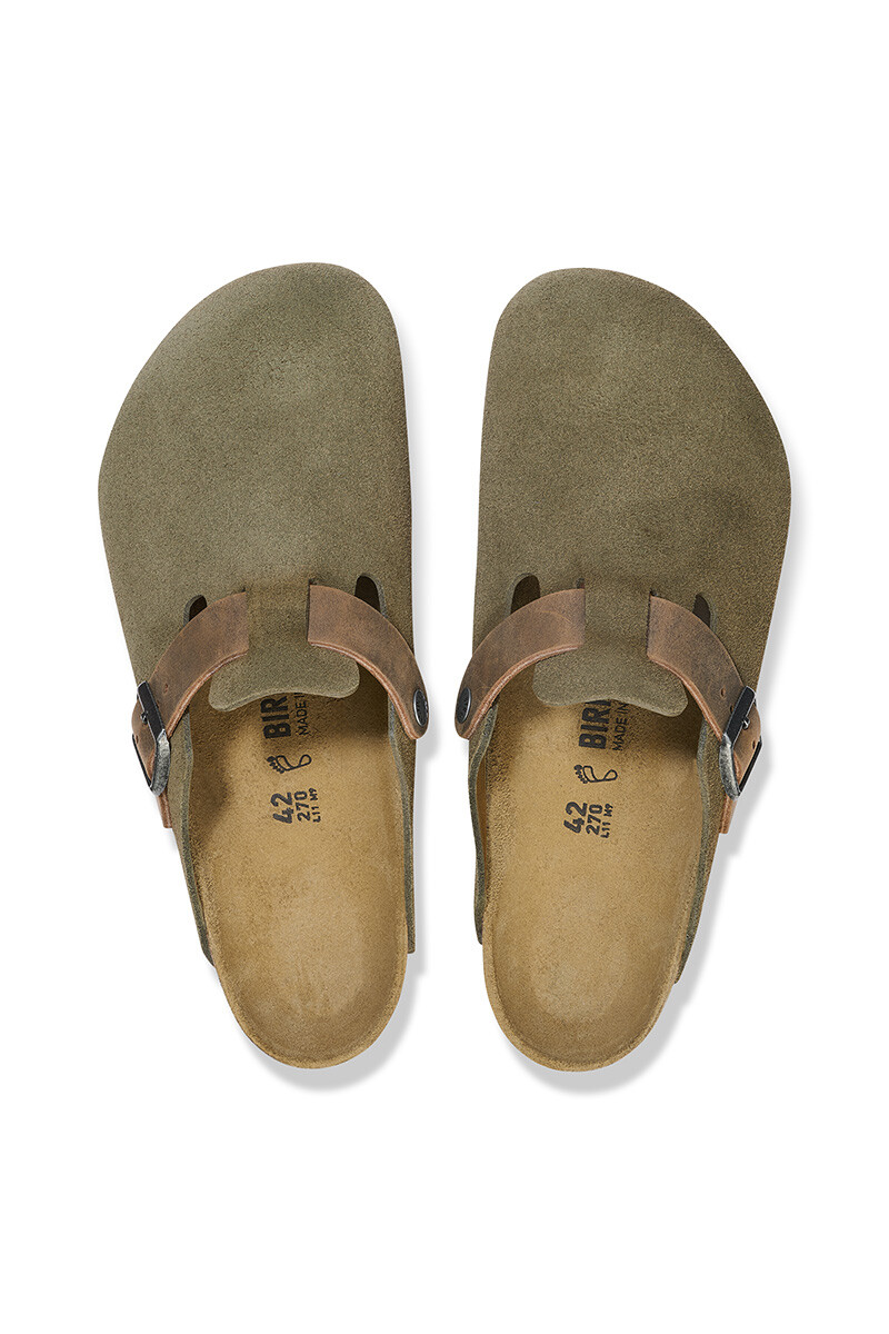 Zueco Boston Leve/leoi - Regular Verde