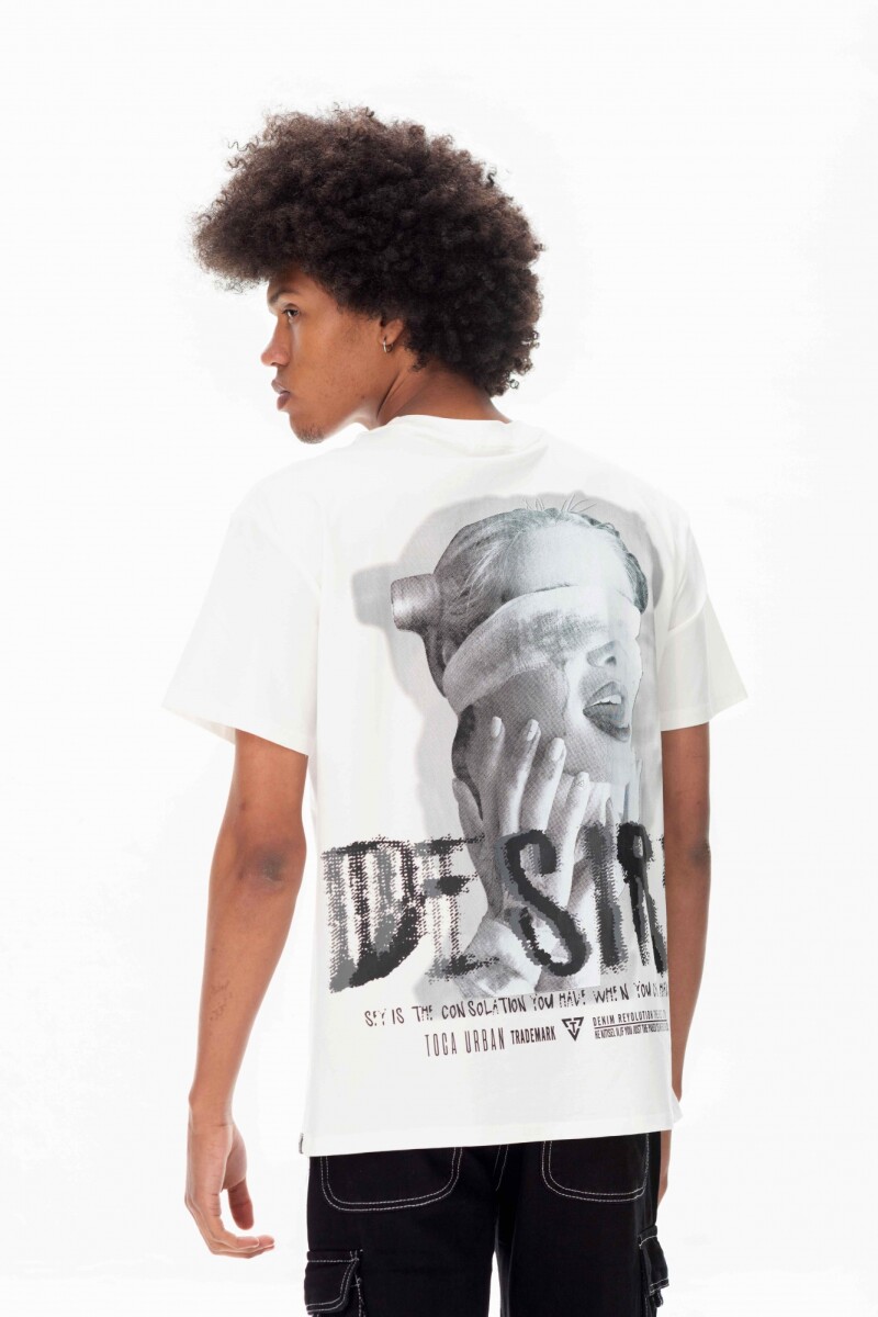 Remera Desire Blanco