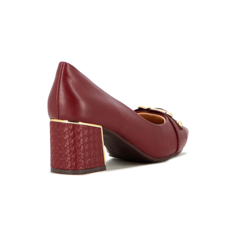 Zapato Ramarim Mujer Bordo