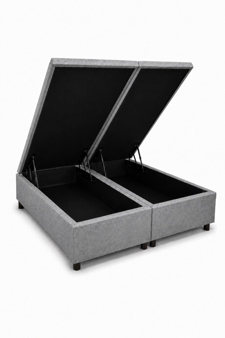 BOX BAUL BOX BAUL 096X203X39CM LINO GRIS OSC. 965203