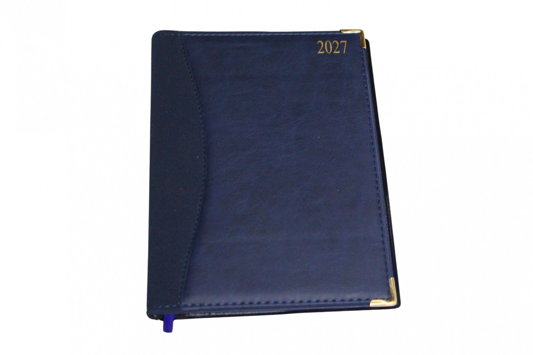 AGENDA ABEZETA 201 CLASICA DEL AÑO TAPA COSIDA SEMANA A LA VISTA - TAPA AZUL 