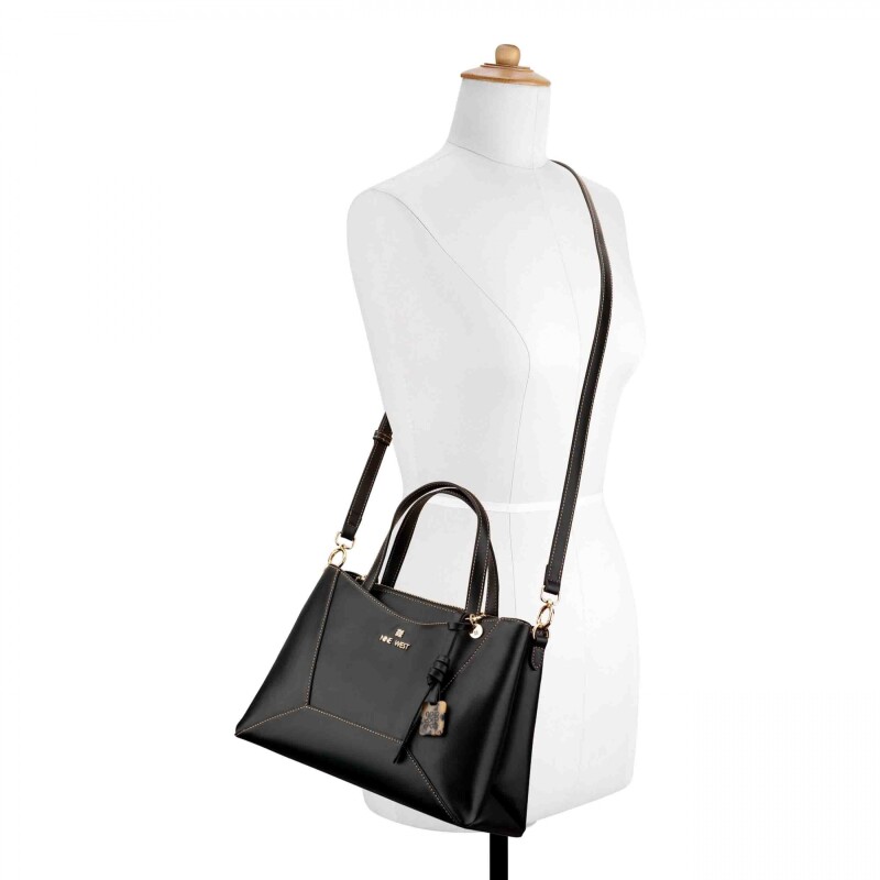 Cartera satchel Zoey Black