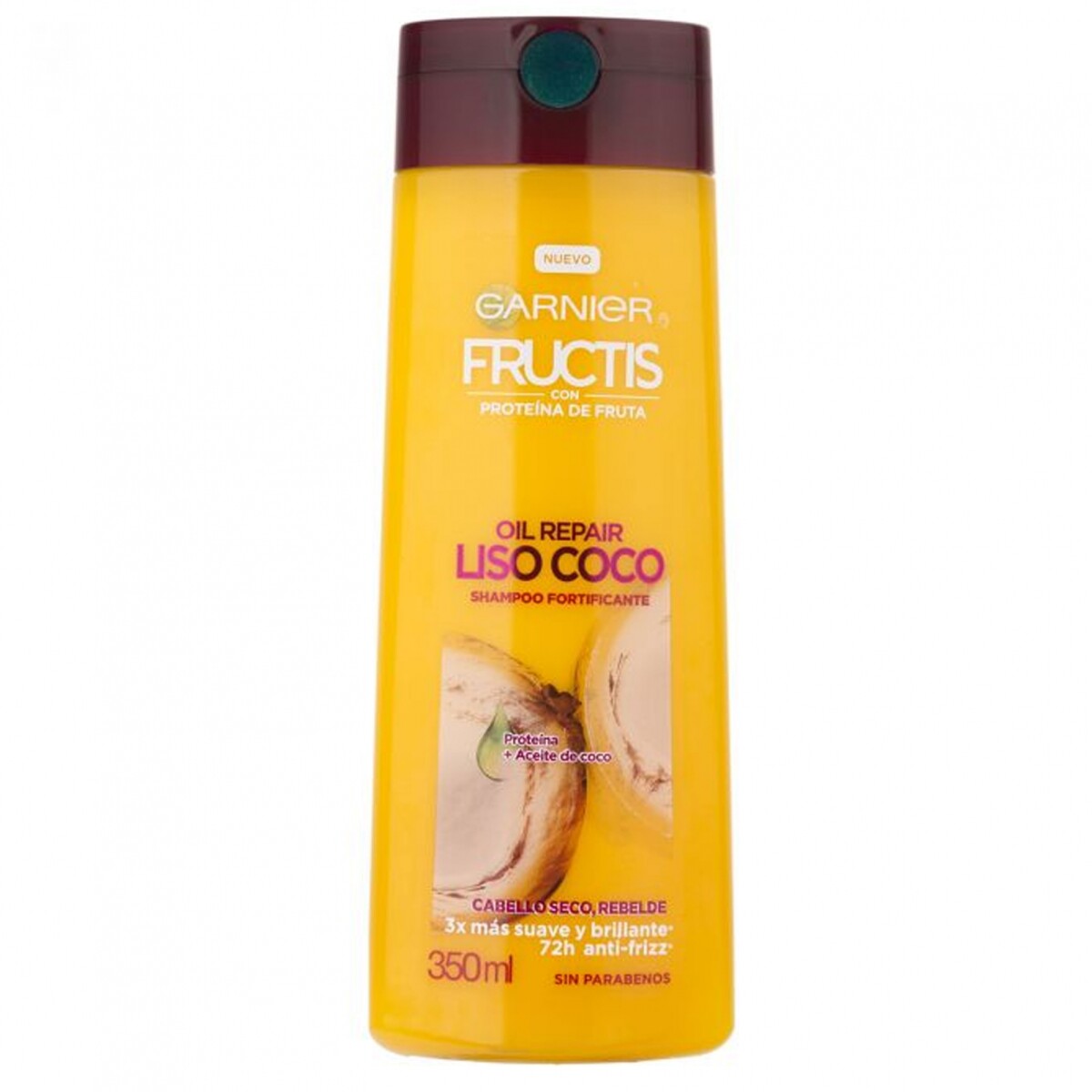 Shampoo Fructis Oil Repair Liso Coco 350ml 