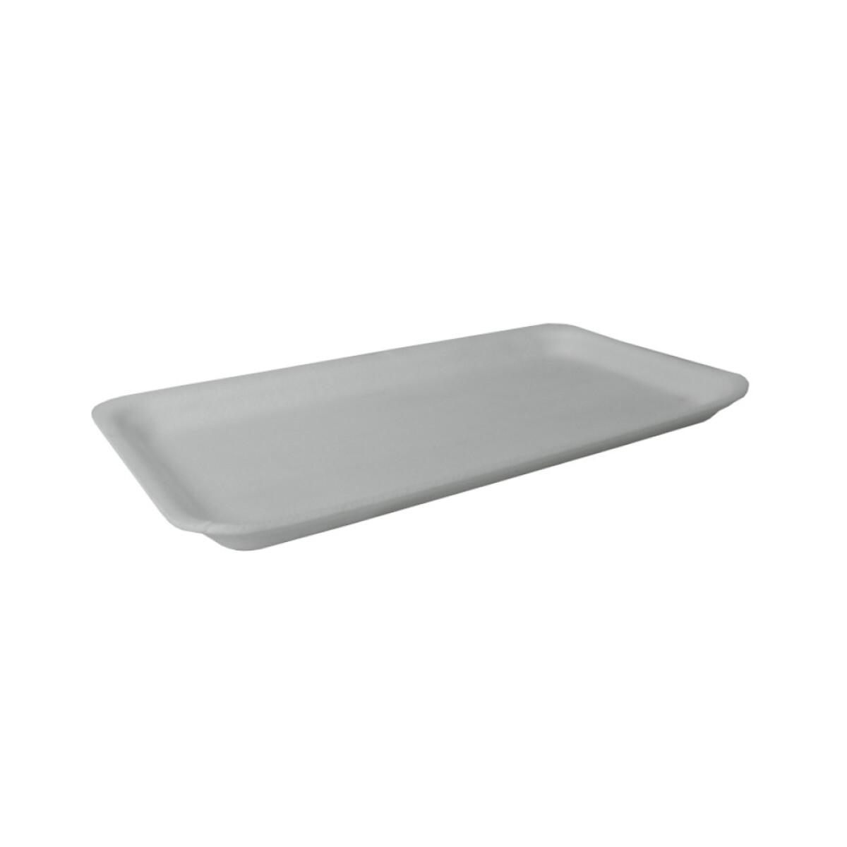 BANDEJA DE ESPUMA BLANCA 27.5X15X1.4 CM. 