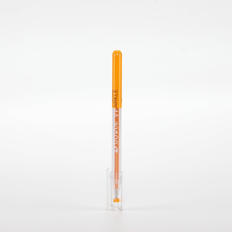 LAPICERA DE GEL GLITTER (NARANJA) LAPICERA DE GEL GLITTER (NARANJA)
