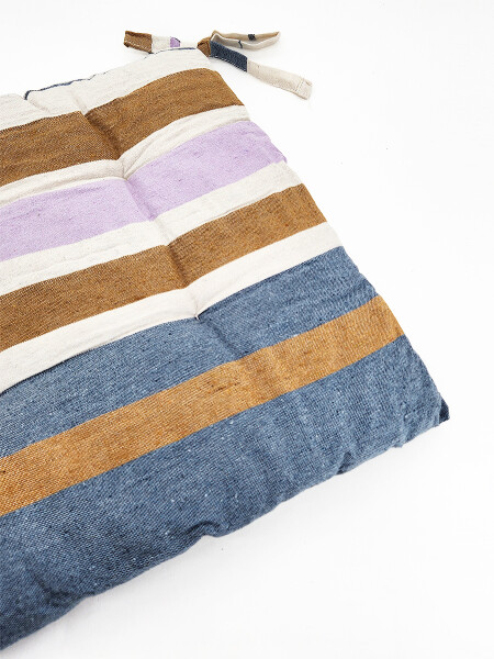 ALMOHADON SILLA RAYAS COLORS MULTICOLOR