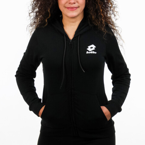 LOTTO MUJER CANGURO CON CIERRE - NEGRO Negro