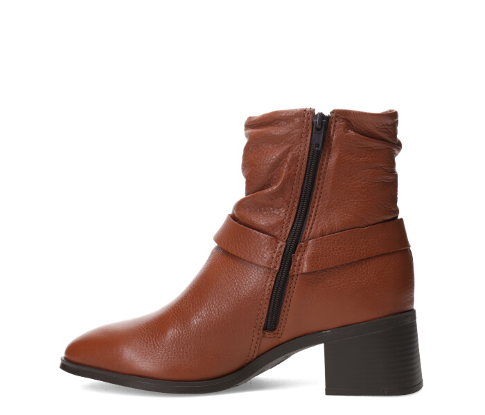 Bota TULHE punta redonda 369002 Conhaque