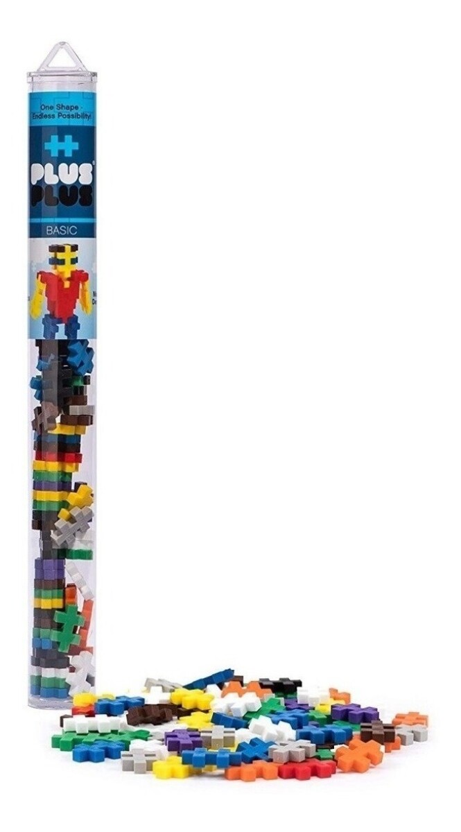 Plus Plus Basico 100 Piezas Tubo Juego Encastrable 