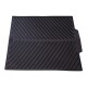 Alfombrilla Silicona Escurridor Vajilla Negro