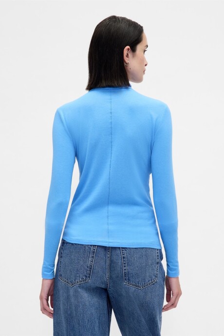 Remera Polera Mujer Union Blue