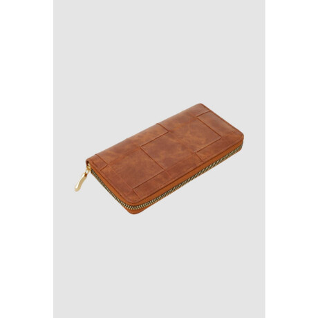 Billetera trama Marron