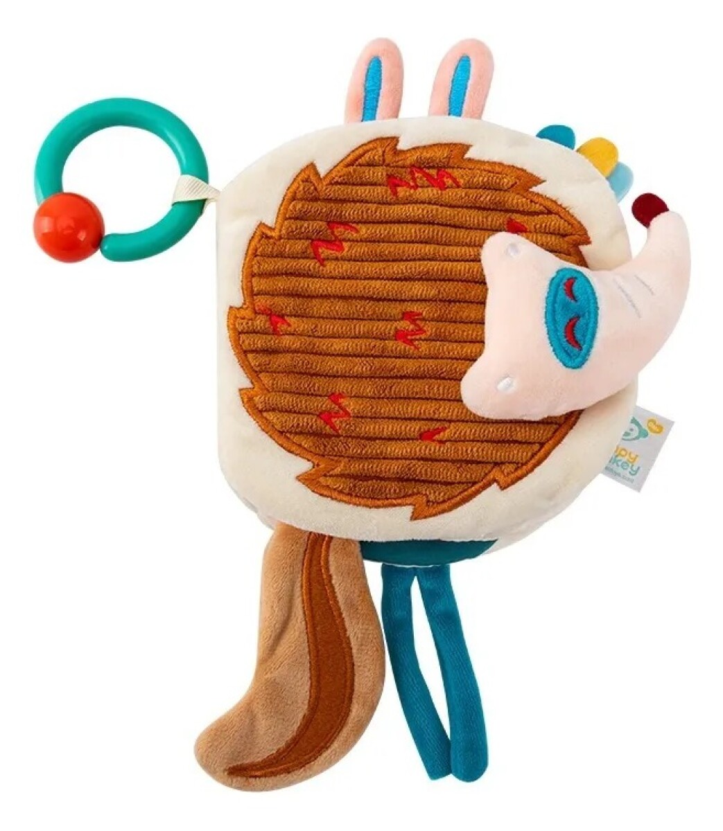 Libro tela textura animales SOFT - erizo 