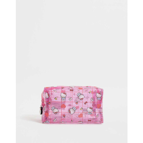 Cartuchera De Pvc ''hello Kitty'' Combinacion Multicolor