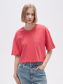 Remera Solis Rojo Coral