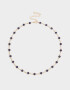 Collares Cortos Ear Cuff Corto Con Ojos - Dorado