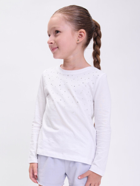 Remera strass Crudo
