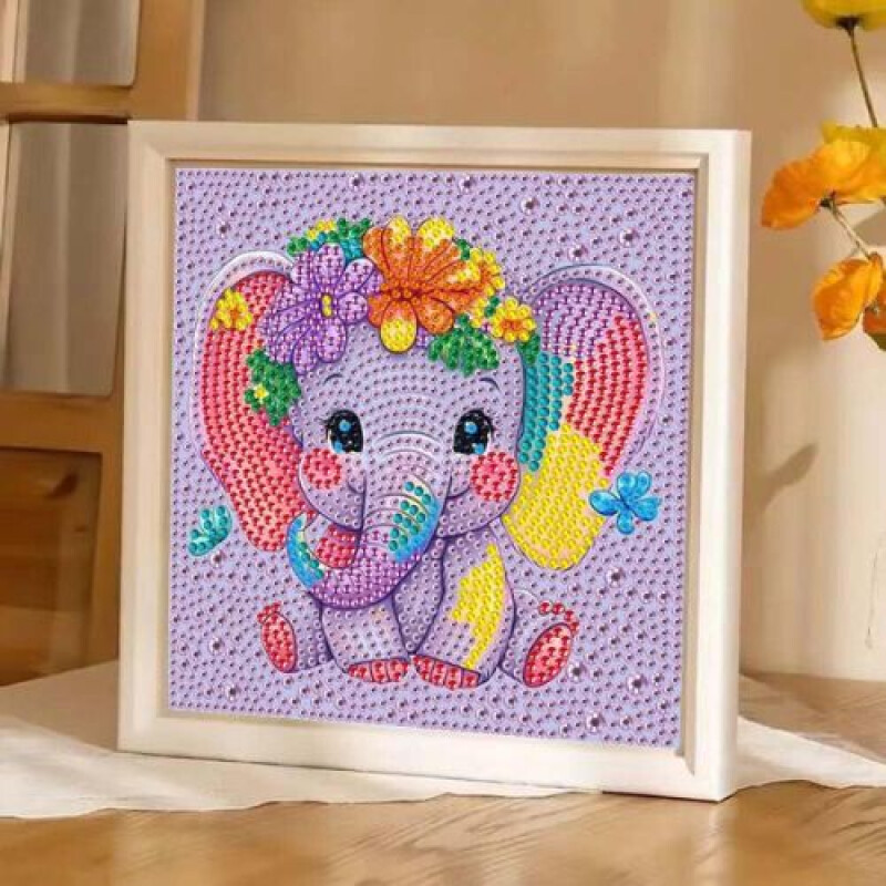 Diamonds Cuadritos Elefante