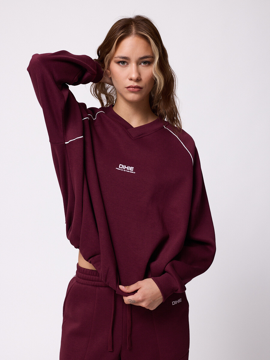 SWEATER ANSFER DIXIE Vino