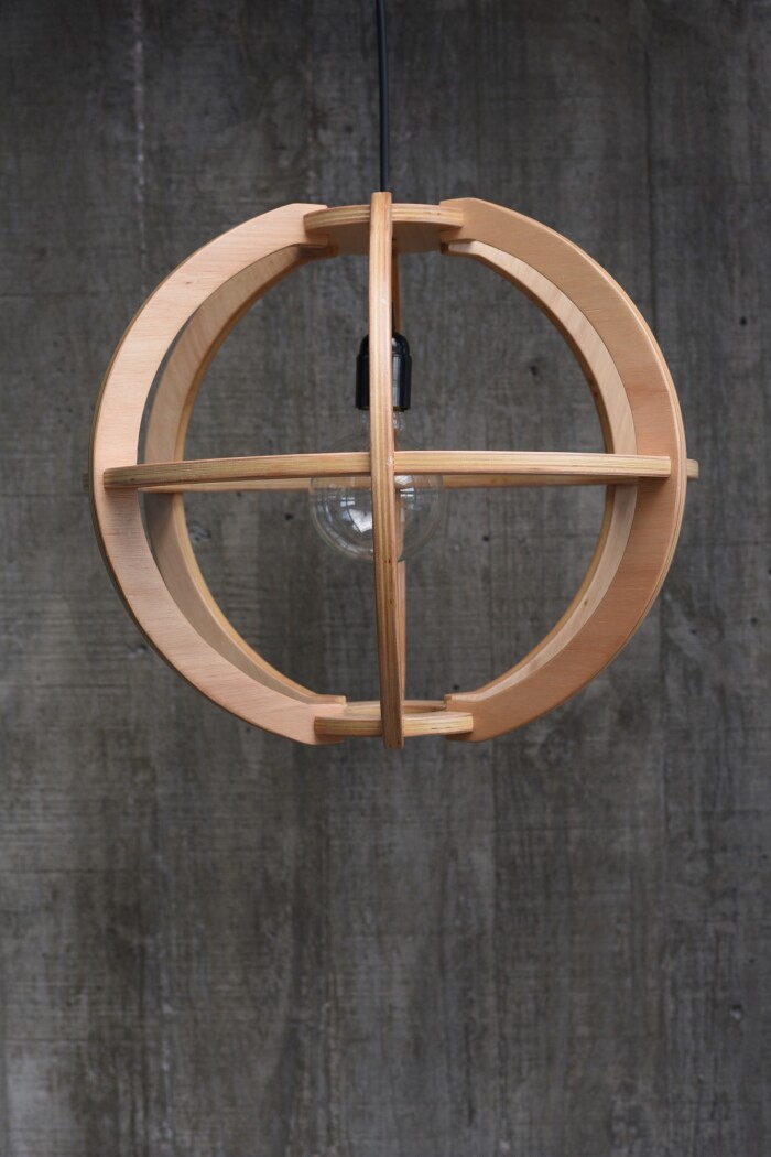 Lámpara Globo Natural