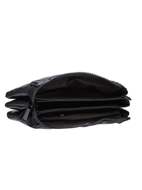 Bandolera Allin Negro Brilloso