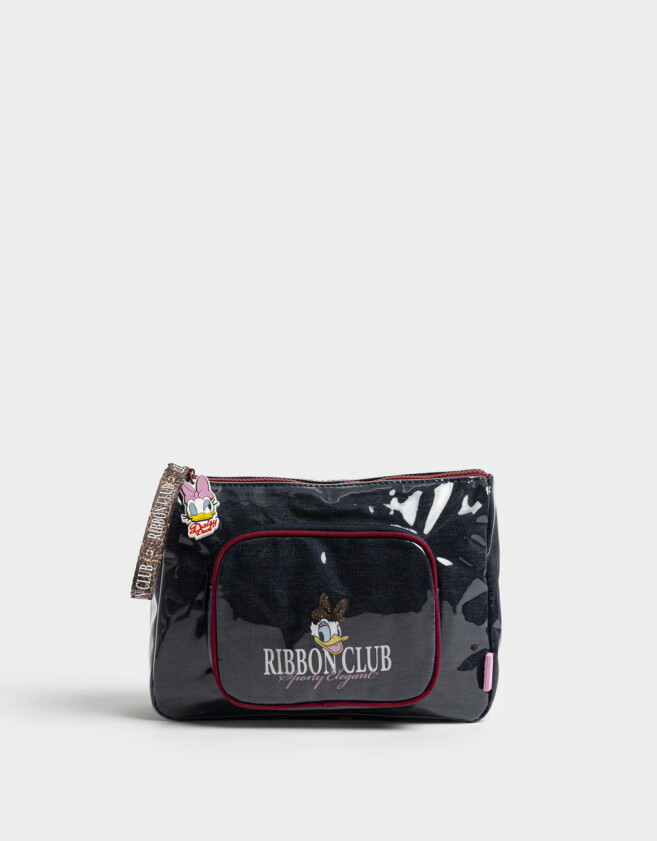 Porta Cosméticos Porta Cosméticos Daisy Denim - Azul Gastado