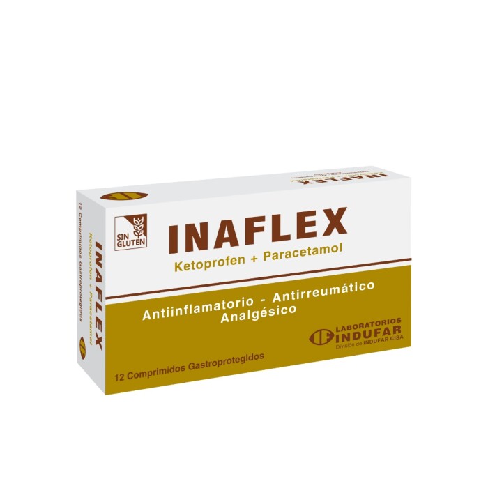 INAFLEX CJ X 12 COMPRIMIDOS única