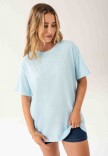Remera Basic Eterna Celeste
