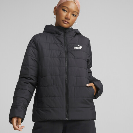 ESS Hooded Padded Jkt.84894001 Negro
