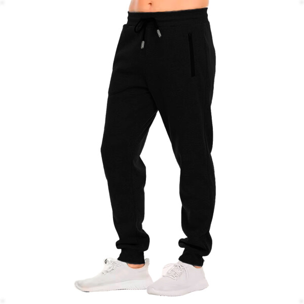 Pantalón Jogging Para Hombre Deportivo Basic Negro
