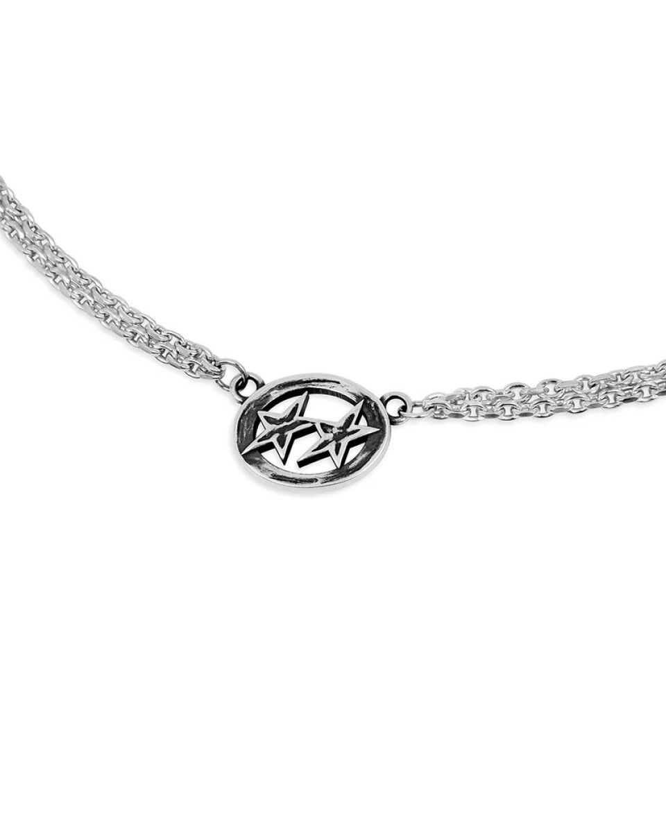 Icon Double Chain Necklace 