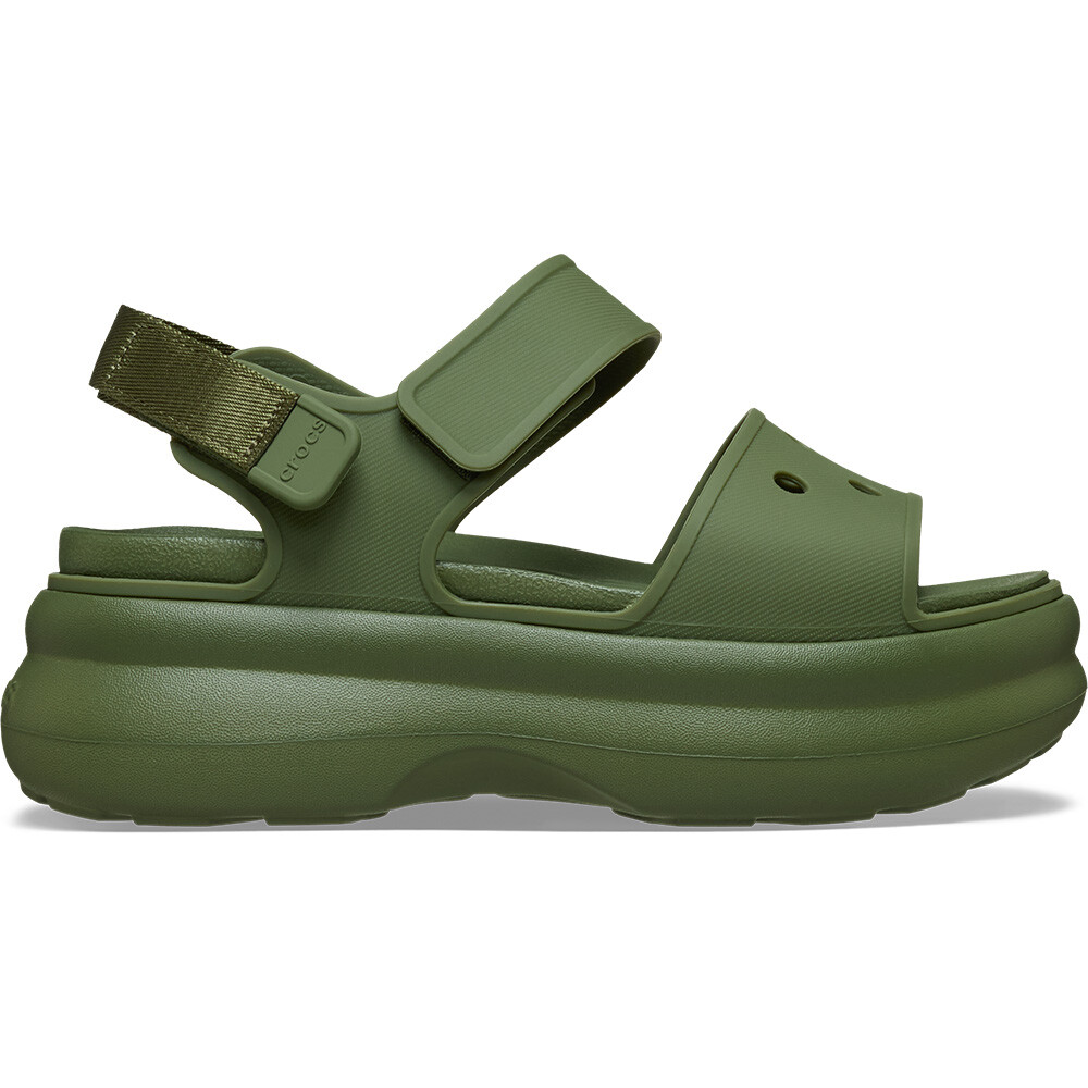 Sandalias Crocs Soho Y Strap Sandal - Mujer Army Green
