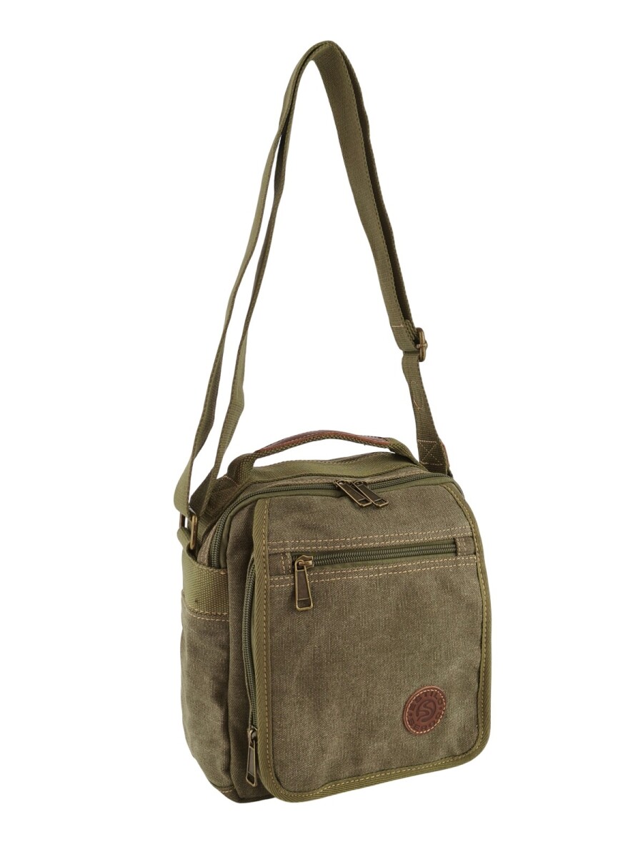 Morral con múltiples compartimentos - Verde 