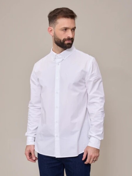 CAMISA POLANCO CROBAT BLANCO