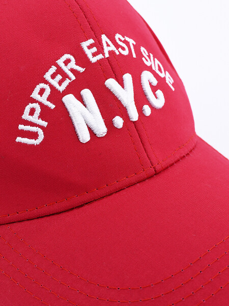 GORRO NYC ROJO