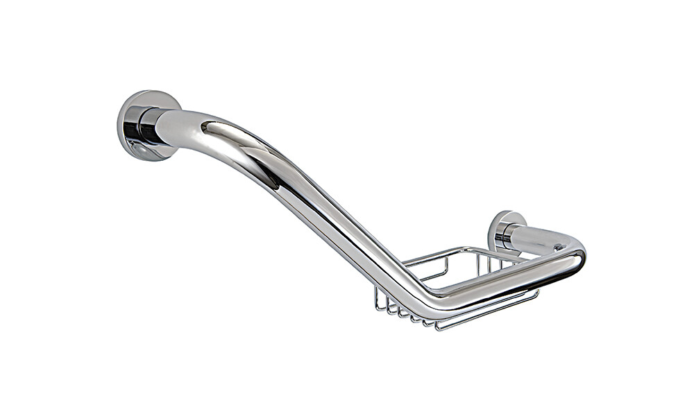 Soporte asidero con jabonera Soporte Asidero Con Jabonera