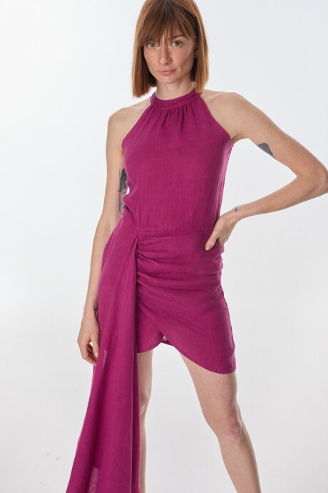 Vestido Lorenza Magenta
