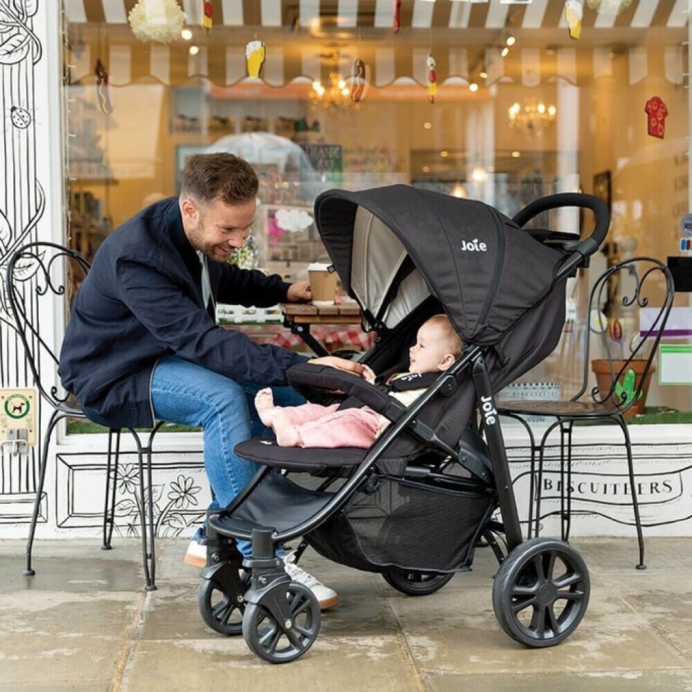 Travel System Litetrax 4 Coal JOIE c base cinto Travel System Litetrax 4 Coal JOIE c base cinto