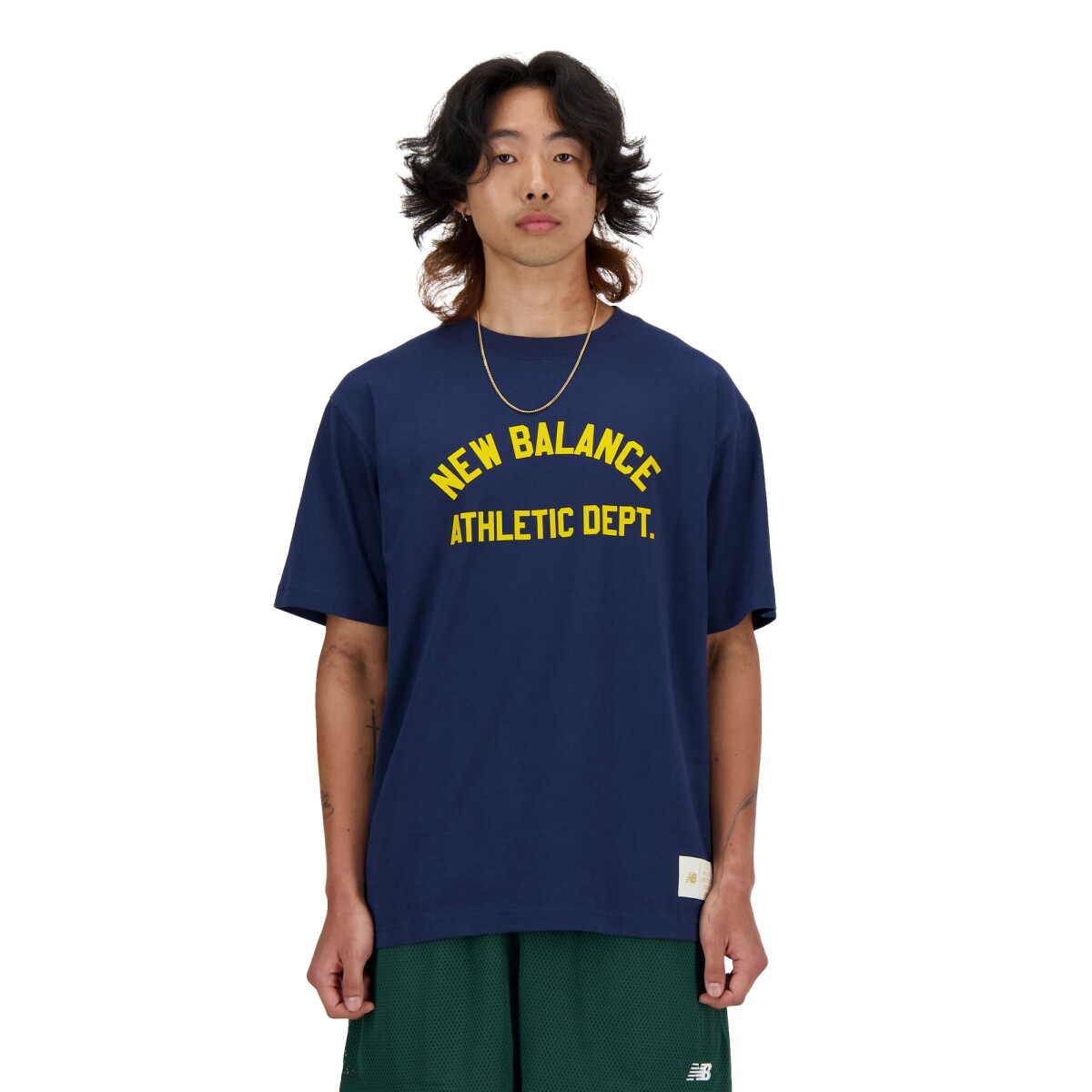 Remera New Balance de Hombre - MT41514NNY - BLUE 