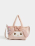 Mochilas y Carteras Infantiles Shopper Peluche "my Melody" - Combinacion Multicolor