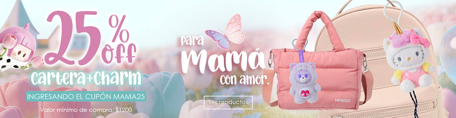 Dia de la madre Carteras y Charms