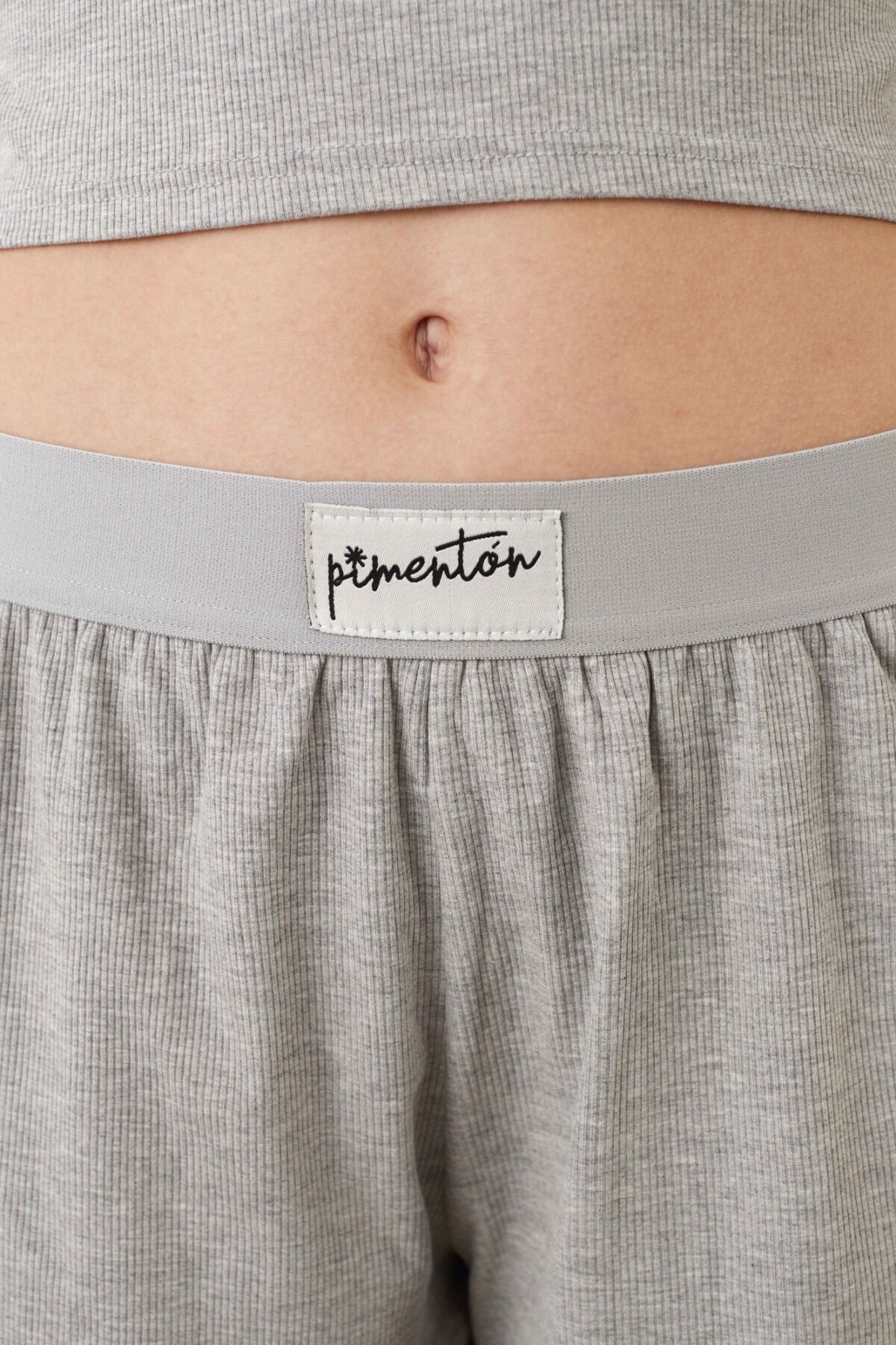 Short Ambar Gris Melange