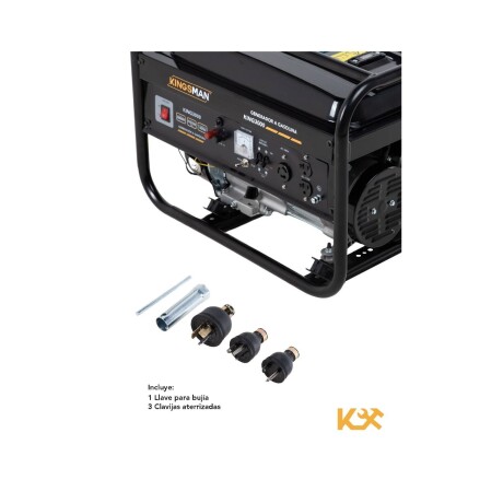 Generador a gasolina Portatil Kingsman 3000W 110/220V Generador a gasolina Portatil Kingsman 3000W 110/220V