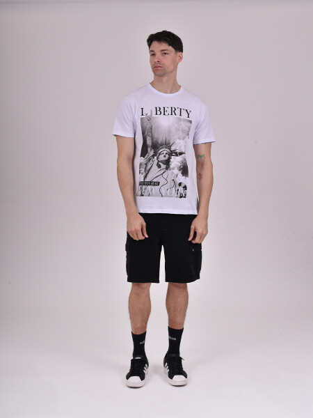 REMERA LIBERTY BLANCO