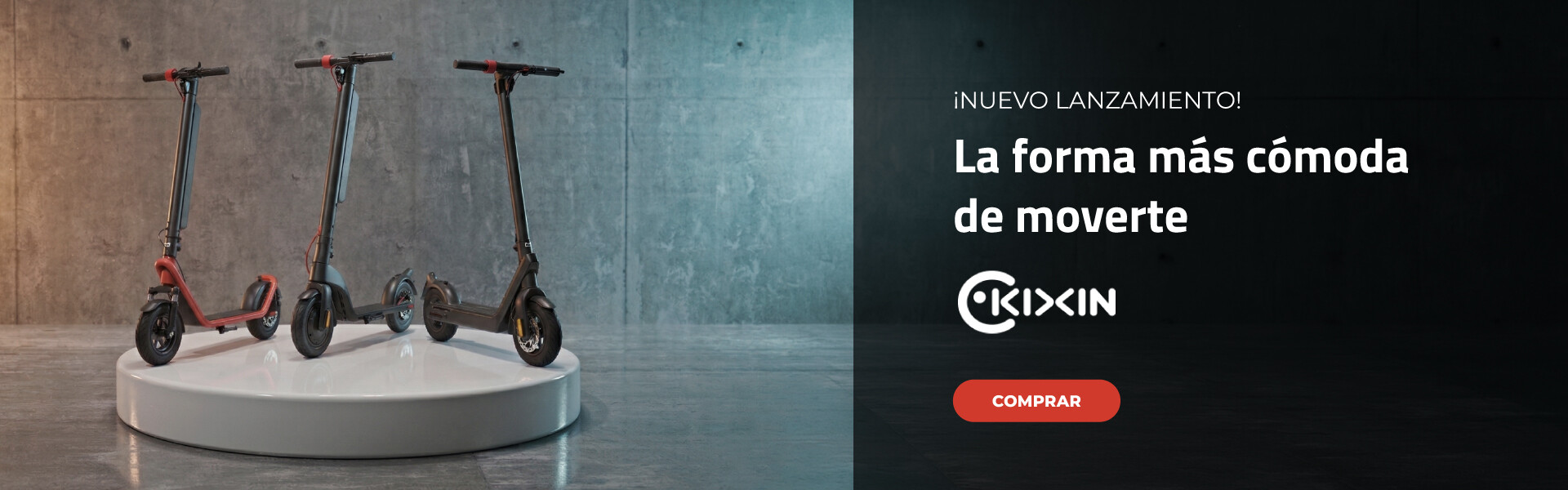 Lanzamiento monopatines Kixin