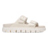 Sandalia Arizona Chunky - Estrecho Eggshell