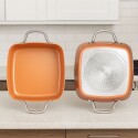 OLLA CUORI MULTICHEF MC-24A NARANJA