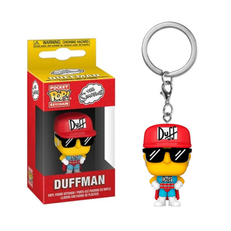 Pocket Pop! Keychain - The Simpsons - Duffman Pocket Pop! Keychain - The Simpsons - Duffman